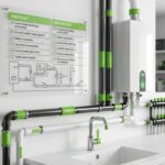 Professional plumbing maintenance checklist showing modern pipes and fixtures for Sydney homeowners preventive care