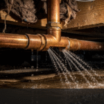 Burst water pipe emergency under a Sydney home — On Time Tradie plumbing